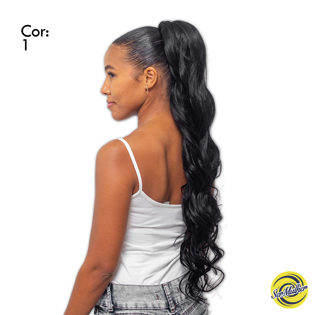 EMILY 70cm l 185g (Loose Curl) – Rabo de Cavalo – Ser Mulher – Seu Atacado  do Cabelo