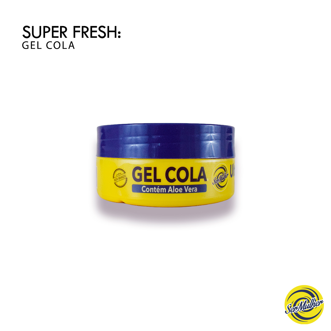 GEL COLA 150g – Super Fresh – Ser Mulher – Seu Atacado do Cabelo