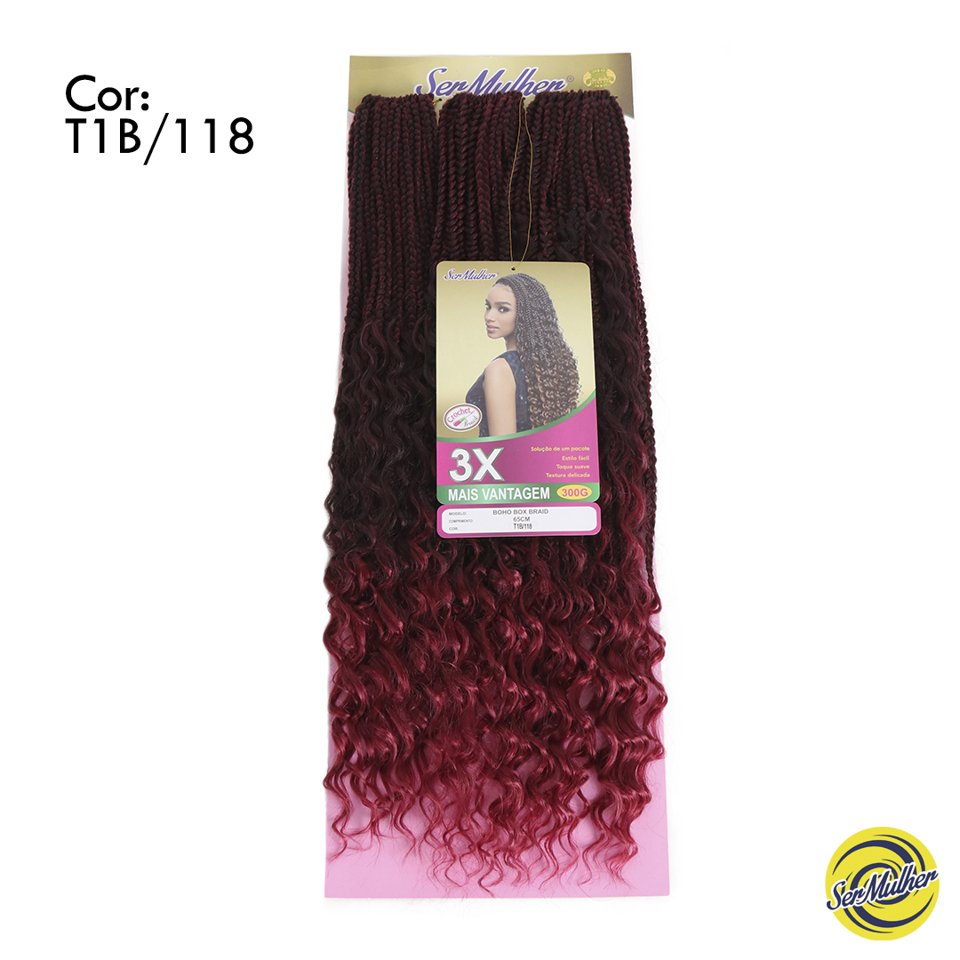 BOHO BOX 300G – Fibra Orgânica – Ser Mulher – Seu Atacado do Cabelo